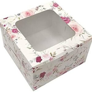 ITC FLORAL WINDOW CAKE BOX