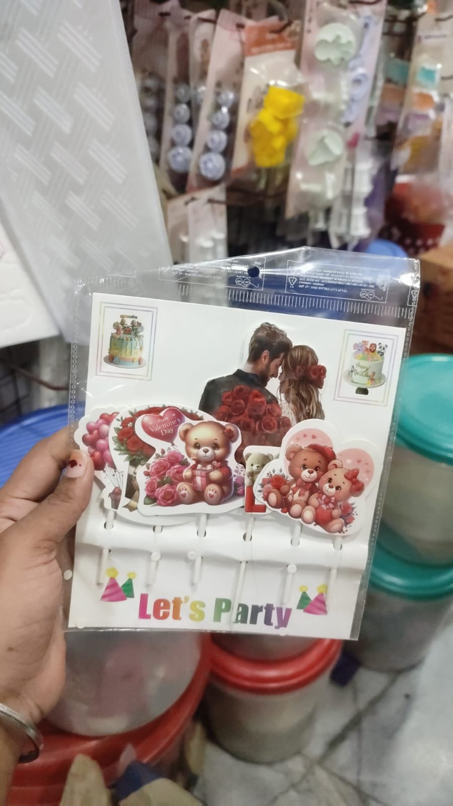 Couple Theme Cake Topper