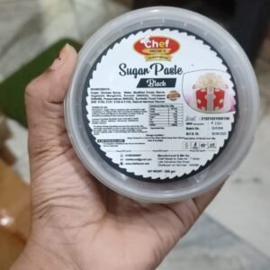 Black 200g Fondant (Sugar Paste)