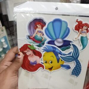 Mermaid Theme Cake Topper