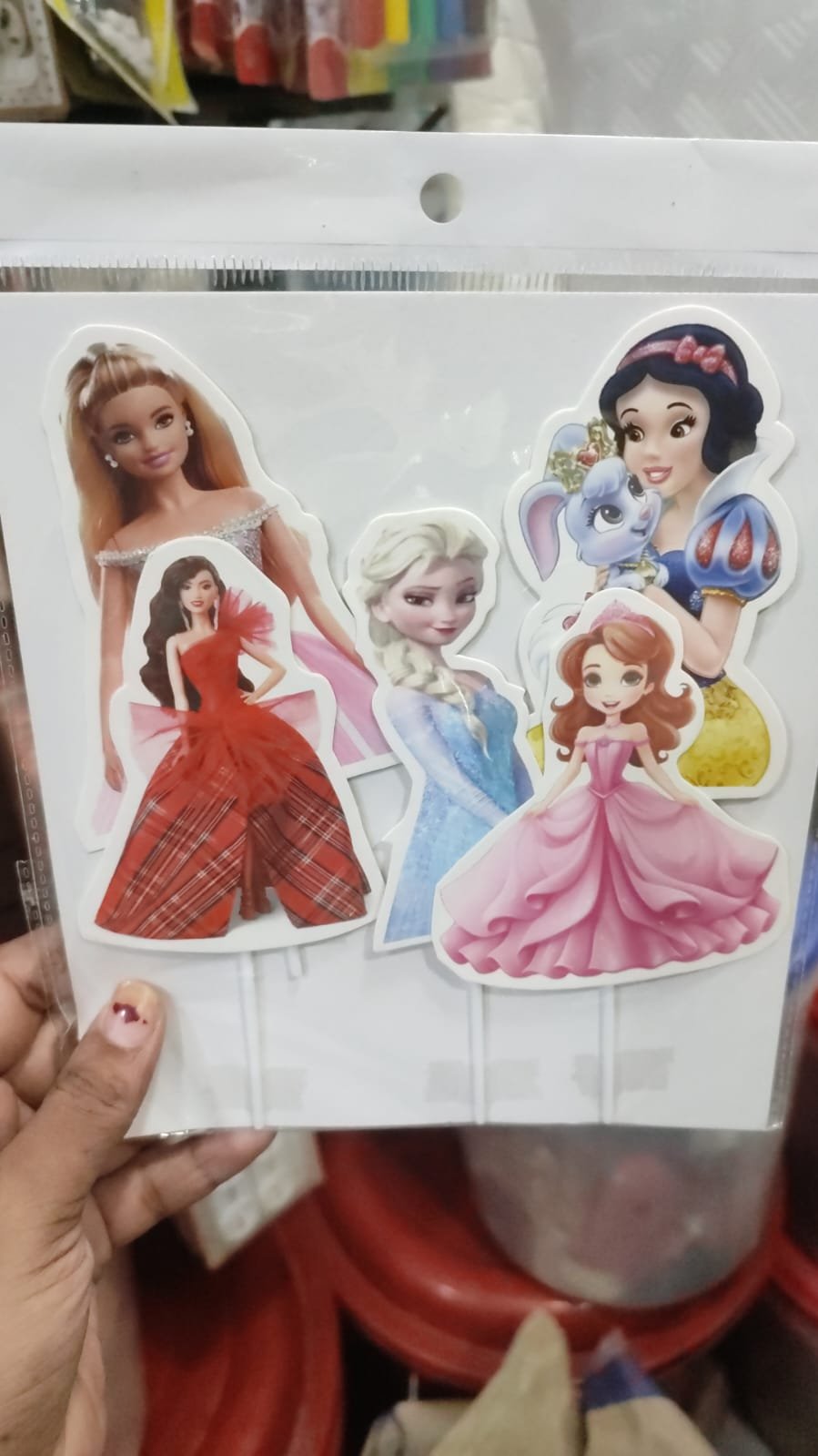 Angel Princess Theme Cake Topper