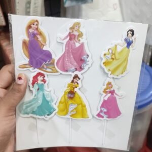 Princess Theme Cake Topper