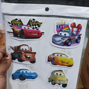 Car Theme Cake Topper