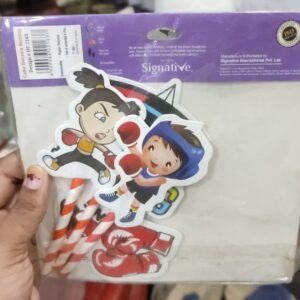 Boxing Theme Cake Topper Set