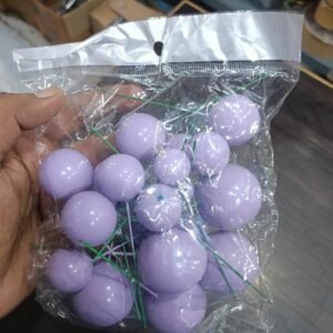 20pcs Lavender Violet Faux Ball