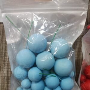 20pcs Matt Sky Blue Ball