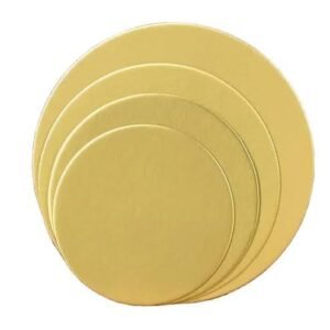 ROUND Golden Cake Base Cardboard paper