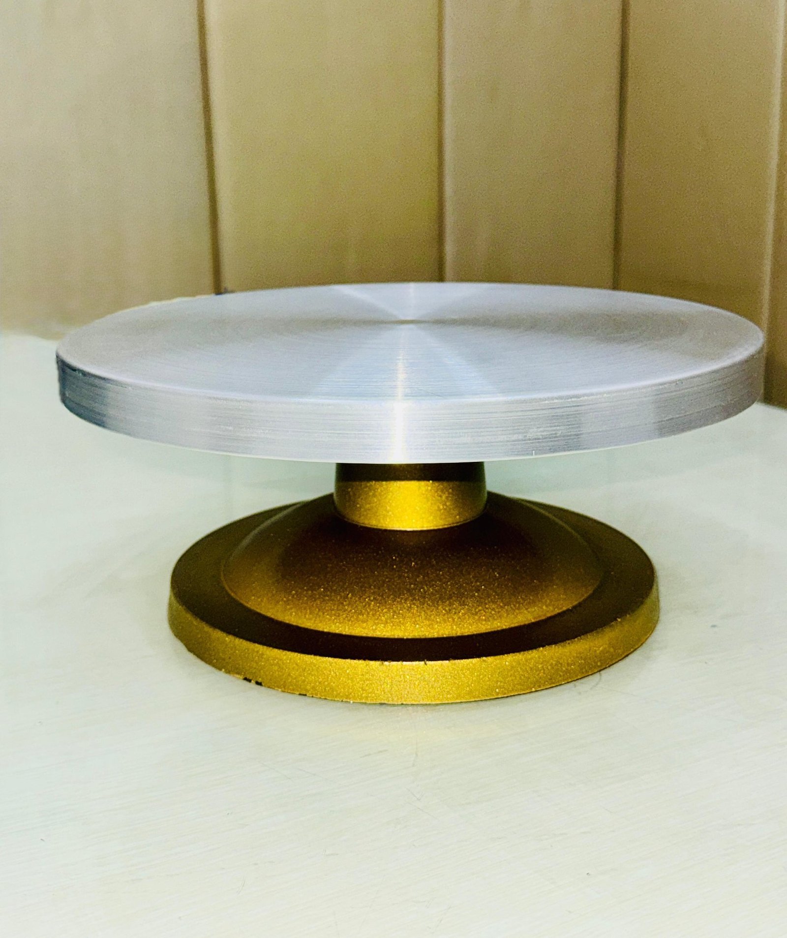 12inch Alumimiun Coating Turn Table Hard Fibre 2.5kg